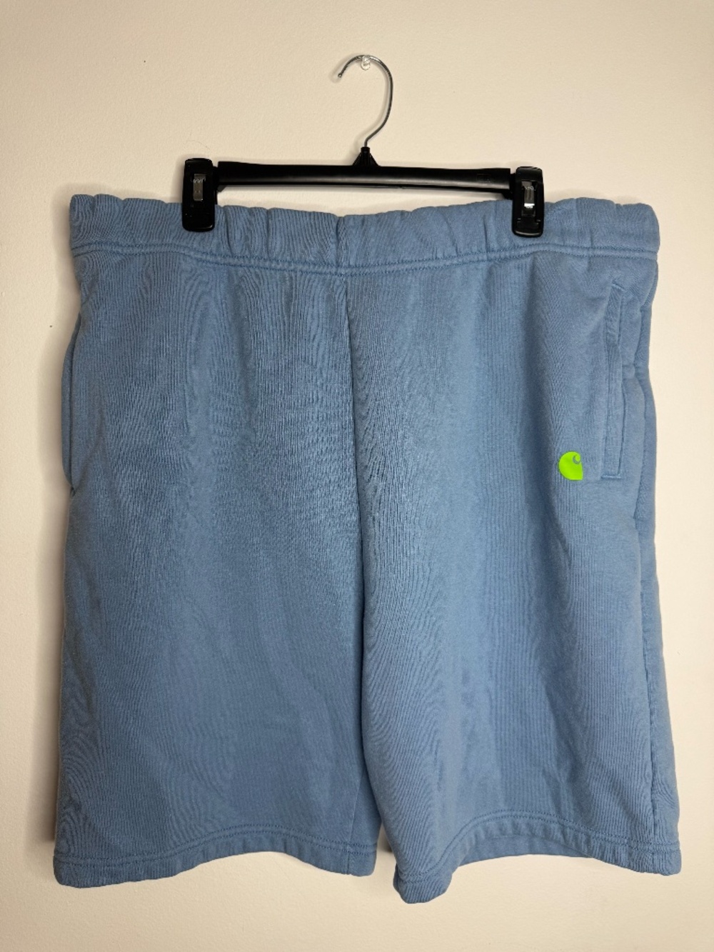 Carhartt Men's Relaxed Fit Baby Blue Shorts (XL)